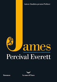 copertina libro con titolo James e nome dell'autore percival everett