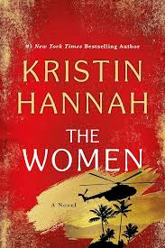 copertina del libro con titolo The Women e nome dell'autrice Kristin Hannah